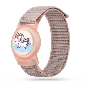 Apyrankė Tech-Protect Nylon Apple AirTag 1 / 2, Magic Pony