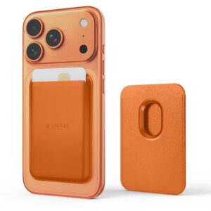 Piniginė Tech-Protect CH01 MagWallet MagSafe, oranžinė