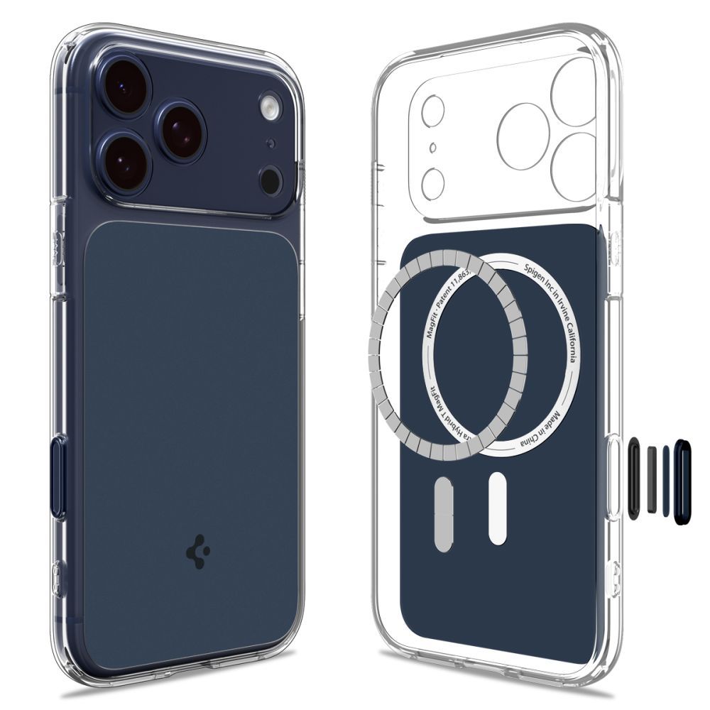 Dėklas Spigen Ultra Hybrid "T" MagSafe iPhone 17 Pro, matinis mėlynas - Image 2