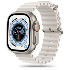 Dirželis Tech-Protect IconBand Pro Apple Watch 8 / 9 / 10 / 11 / SE / Ultra (44 / 45 / 46 / 49 mm) Smėlio spalvos