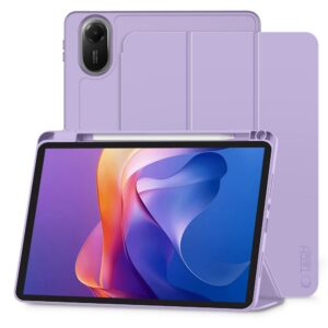 Dėklas Tech-Protect SmartCase Pen Xiaomi Redmi Pad 2 11.0, violetinis