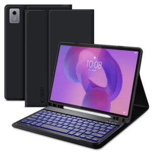 Dėklas su klaviatūra Tech-Protect SC Pen, Lenovo IdeaTab Plus 12.1 TB-361, juodas