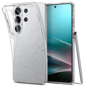 Dėklas Spigen Liquid Crystal Samsung Galaxy S26 Ultra, skaidrus su blizgučiais