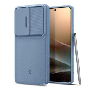 Dėklas Spigen Optik Armor Samsung Galaxy S26 Ultra, šviesiai mėlynas