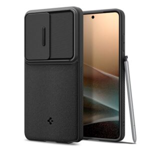 Dėklas Spigen Optik Armor Galaxy S26 Ultra, juodas