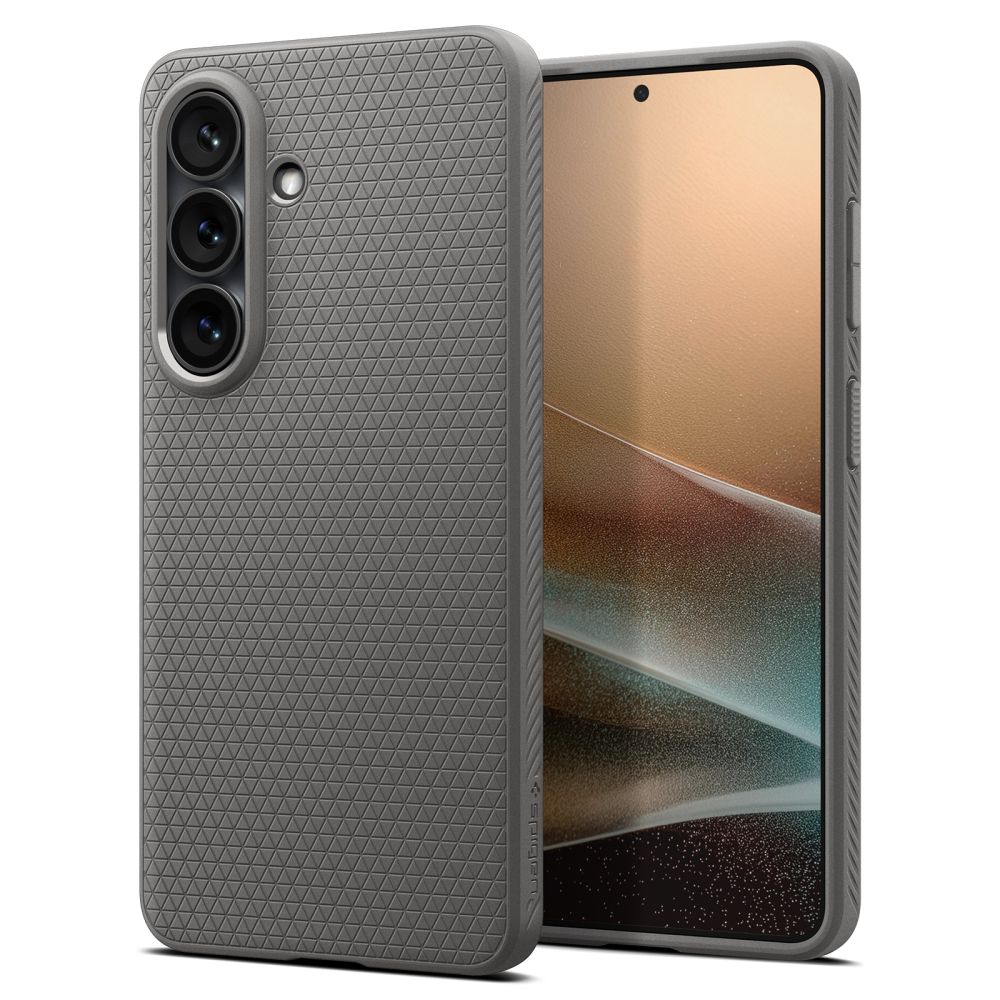 Dėklas Spigen Liquid Air Galaxy S26+, marmurinis pilkas