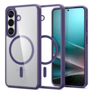 Dėklas Spigen Ultra Hybrid Mag MagSafe Galaxy S26, tamsiai violetinis