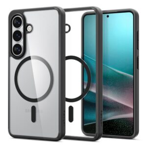 Dėklas Spigen Ultra Hybrid Mag MagSafe Galaxy S26, matinis juodas