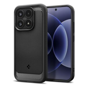 Dėklas Spigen Rugged Armor Xiaomi 17, matinis juodas