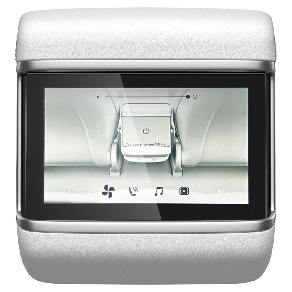 Apsauginis stiklas Spigen Glas.tR Slim Tesla Model X 2021/2022 / Model S 2021/2022, juodas - Image 2