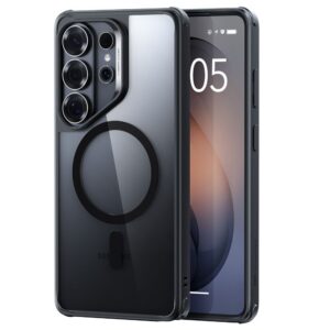 Dėklas ESR Classic Hybrid MagSafe Galaxy S26 Ultra, skaidrus/juodas