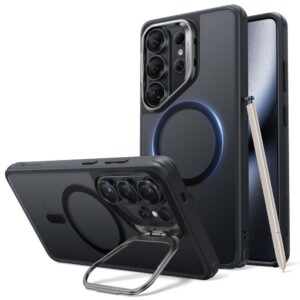 Dėklas ESR Classic Hybrid Kickstand MagSafe Galaxy S26 Ultra, matinis juodas