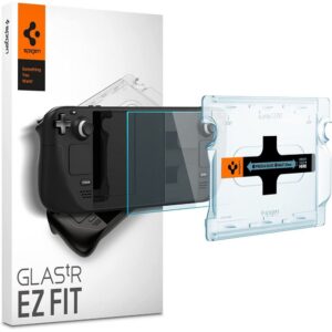 Apsauginis stiklas Spigen Glas.tR "EZ Fit" Steam Deck / OLED, skaidrus