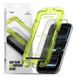Apsauginis stiklas Ringke Easy Slide Anti Reflective iPhone 17 Pro Max, juodas