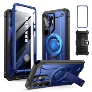 Dėklas Supcase Unicorn Beetle Pro Mag MagSafe Galaxy S26 Ultra, mėlynas