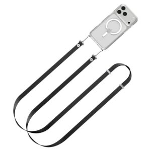 Dirželis Spigen DA30L Lanyard Strap Crossbody, juodas