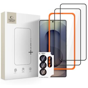 Apsauginis stiklas Tech-Protect Easy Set+ Galaxy S26 Ultra, 3 vnt., juodas