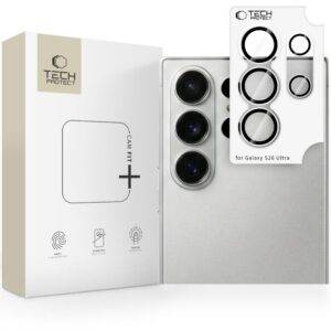 Kameros apsauginis stiklas Tech-Protect Camring Fit+ Galaxy S26 Ultra, skaidrus
