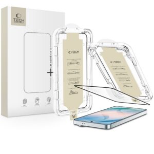 Apsauginis stiklas Tech-Protect Quick Set AR+ Galaxy S26+, juodas