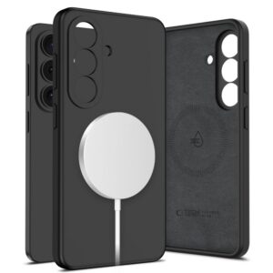 Dėklas Tech-Protect Silicone MagSafe Samsung Galaxy S26+, juodas
