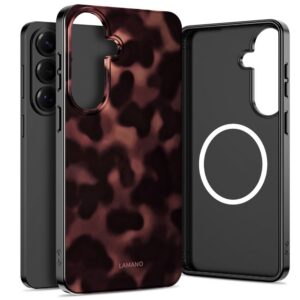 Dėklas Tech-Protect Lamano MagSafe Samsung Galaxy S26+, Panther raštas