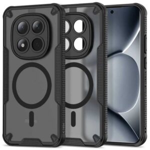 Dėklas Tech-Protect Rugged Shield MagSafe Xiaomi Poco M8 Pro / Redmi Note 15 Pro+ 5G, matinis juodas