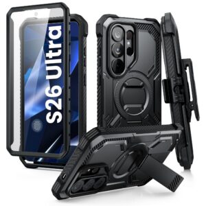Dėklas Supcase iBlason ArmorBox Clip Mag MagSafe Galaxy S26 Ultra, juodas