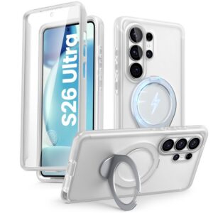 Dėklas Supcase Cosmo Mag MagSafe Galaxy S26 Ultra, matinis skaidrus