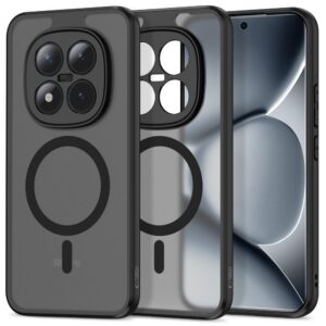 Dėklas Tech-Protect Magmat MagSafe Xiaomi Poco M8 Pro / Redmi Note 15 Pro+ 5G, matinis juodas