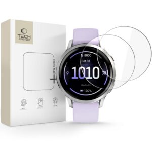 Apsauginė plėvelė Tech-Protect Hydro Flex+ 2 vnt. Garmin Venu 4 (41 mm), skaidri