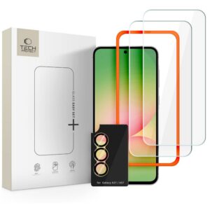Apsauginis stiklas Tech-Protect Easy Set+ 3 vnt. Samsung Galaxy A57 5G, skaidrus