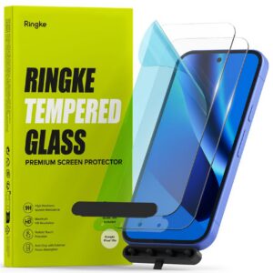Apsauginis stiklas Ringke Tempered Glass Google Pixel 10a, 2 vnt., skaidrus