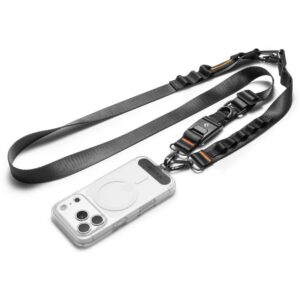 Dirželis Spigen DA30M Universal Lanyard, juodas