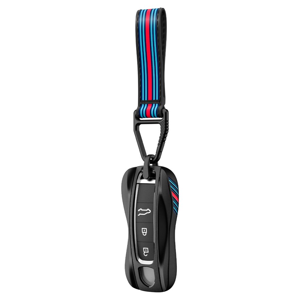 Dėklas automobilio raktui Porsche, Spigen PK100, juodas - Image 3