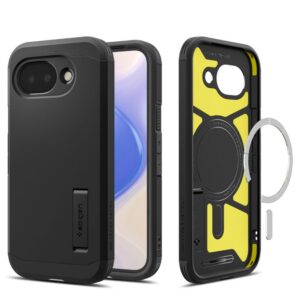 Dėklas Spigen Tough Armor Mag MagSafe Google Pixel 10a, juodas
