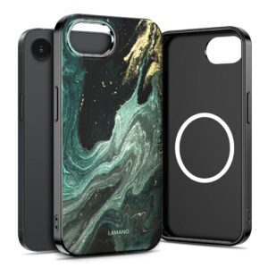 Dėklas Tech-Protect Lamano MagSafe iPhone 16E / 17E, Verde Aura