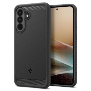 Dėklas Samsung Galaxy A37 5G Spigen Rugged Armor, matinis juodas