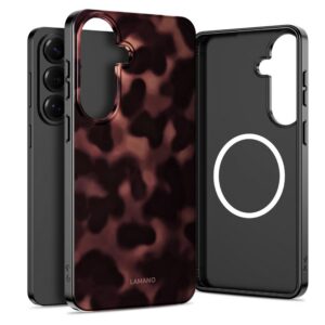 Dėklas Tech-Protect Lamano MagSafe Samsung Galaxy A57 5G, panteros raštas
