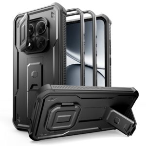 Dėklas Tech-Protect Kevlar Cam+ Xiaomi Redmi Note 15 Pro 5G, juodas