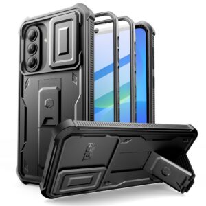 Dėklas Tech-Protect Kevlar Cam+ Samsung Galaxy A36 / A37 5G, juodas