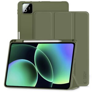 Dėklas Tech-Protect SmartCase Pen Xiaomi Pad 7 / 7 Pro / 8 / 8 Pro 11.2, žalias