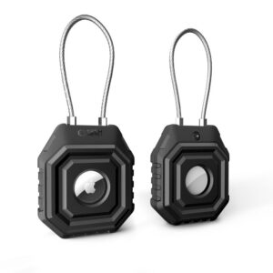 Dėklas Tech-Protect Kevlar Seal Apple AirTag 1 / 2, juodas