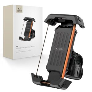 Laikiklis Tech-Protect V6 dviračiui ir motociklui, juodas