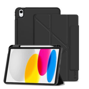 Dėklas Tech-Protect SC Pen Origami iPad 10.9" 10 gen. (2022) / 11" 11 gen. (2025), juodas