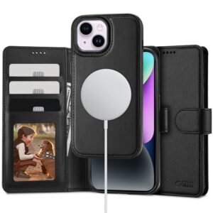 Dėklas Tech-Protect Wallet MagSafe iPhone 15 Juodas