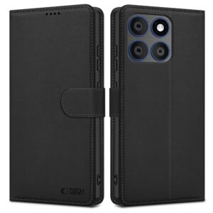 Dėklas Tech-Protect Wallet Motorola Edge 70 5G, juodas