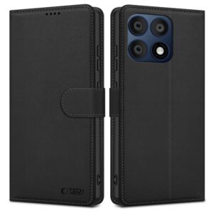 Dėklas Tech-Protect Wallet Motorola Edge 70 Pro 5G, juodas