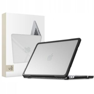 Dėklas Tech-Protect Velar MacBook Neo 13 (2026), juodas / matinis skaidrus