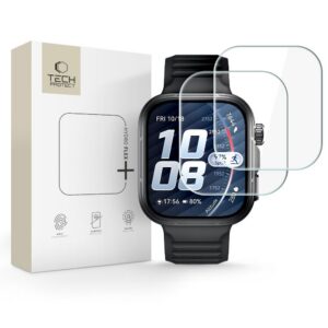 Apsauginė plėvelė Tech-Protect Hydro Flex+ Huawei Watch Fit 5 Pro, 2 vnt., skaidri