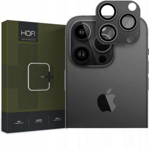 Apsauga kamerai Hofi FullCam Pro+ iPhone 15 Pro / 15 Pro Max, juoda